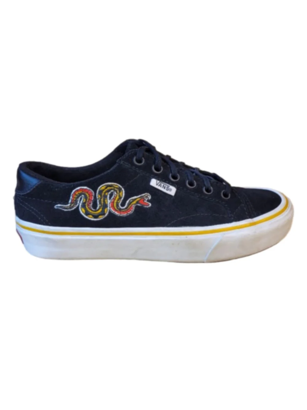 Vans Era Snake & Cheetah Black Shoes 4.5 Mens 6 Womens